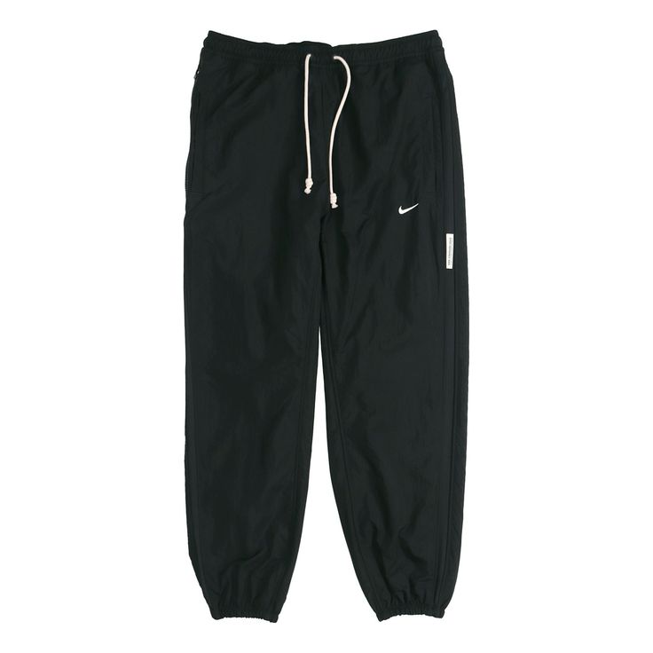 Black Nylon Sweatpants With Side Pockets, Nike Streetwear Cargo Pants With Elastic Waistband, Nike Cargo Pants With Elastic Waistband For Streetwear, Nike Black Functional Pants, Nike Black Joggers For Streetwear, Nike Black Sporty Cargo Pants, Urban Black Sweatpants For Outdoor Activities, Nike Black Functional Sweatpants, Nike Sportswear Pants For Outdoor Activities