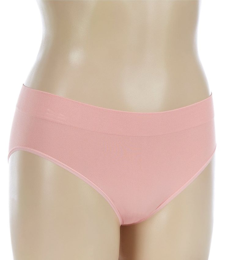 From Modern Movement&#x2C; this panty features:Cooling airy fabricationElastic waistbandModerate rear coverageCotton gussetNylon/spandexMachine washImported. Daywear Bottoms With Contoured Stretch Waistband, Stretch Bottoms With Contoured Waistband For Daywear, Stretch Elastane Bottoms For Daywear, Pink Seamless Shaping Bottoms, Pink Stretch Full Coverage Bottoms, Pink No-show Smoothing Bottoms, Pink Stretch Bottoms Full Coverage, High Waist Pink Bottoms With Smoothing Details, Pink Full Coverage Smoothing Bottoms