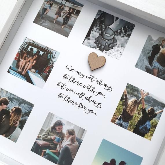 a collage of photos with a heart on it