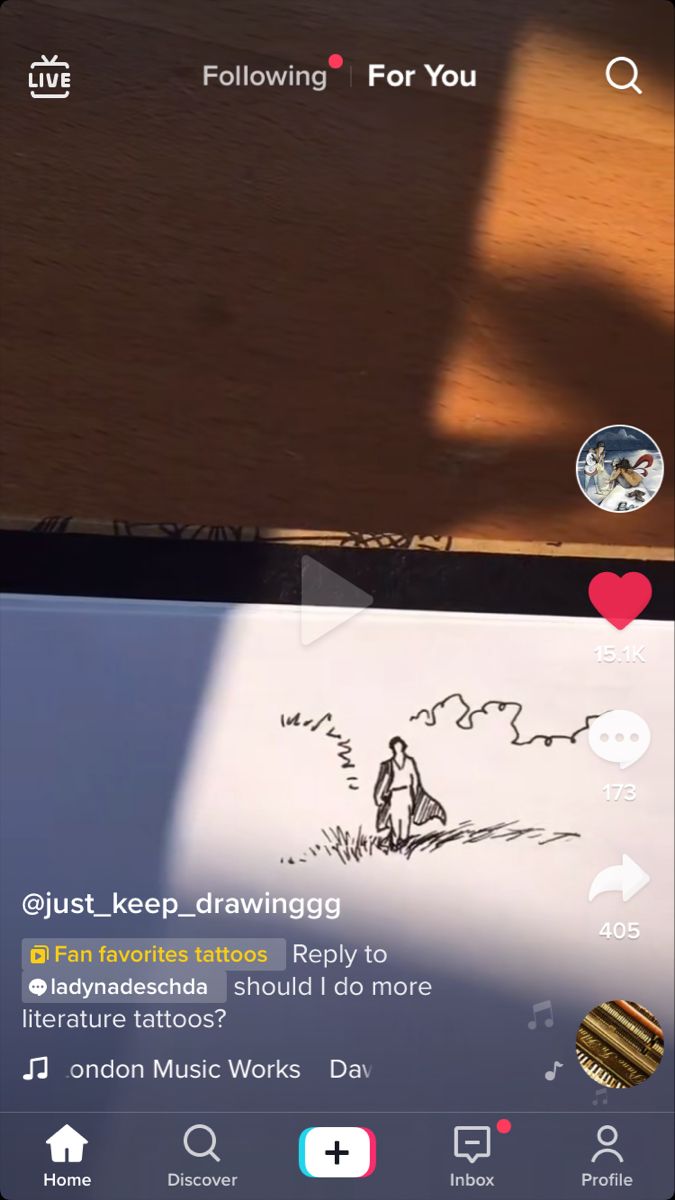 someone is drawing something on their cell phone with the caption'just keep drawing go '