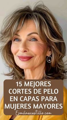 🌸 15 ideas de cortes de pelo en capas para mujeres mayores que te harán sentir rejuvenecida y chic! 💁‍♀️💖 Encuentra tu nuevo look favorito. 🌟👵 #CortesEnCapas #EstiloMaduro #BellezaEterna #Renovación Cortes Bob, Peinados Hair Styles, Cabello Hair, Hair Mistakes, Fashion Mistakes, Cortes De Cabello, Style Mistakes, 70s Fashion, World Of Fashion