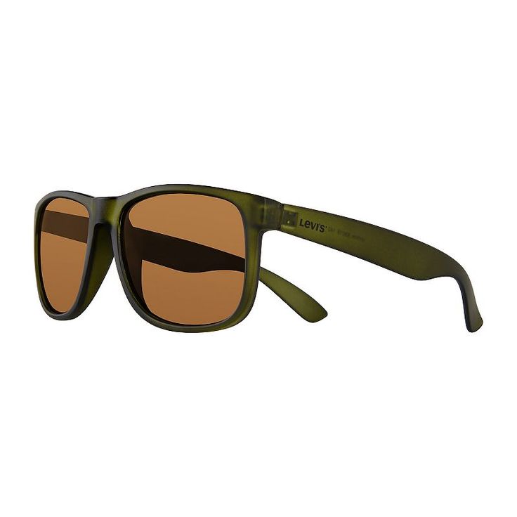 These Men's Levi's Plastic Rectangle Sunglasses are wonderful. DETAILS Polycarbonate lens material Standard hinges Plastic frame material ImportedFIT DETAILS How do I find my frame size? Eye size: 53mm, 58mm Bridge size: 18mm Temple size: 142mm, 145mm Rectangle silhouette Size: One Size. Color: Green. Gender: male. Age Group: adult. Green Square Frame Sunglasses For Outdoor, Rectangular Mirrored Sunglasses In Polycarbonate, Rectangular Sunglasses With Polarized Glass Lenses, Cheap Men's Polycarbonate Sunglasses, Rectangular Glass Sunglasses With Polarized Lenses, Rectangular Mirrored Polycarbonate Sunglasses, Rectangular Mirrored Sunglasses Polycarbonate, Brown Rectangular Sunglasses With Tinted Lenses, Brown Rectangular Tinted Sunglasses