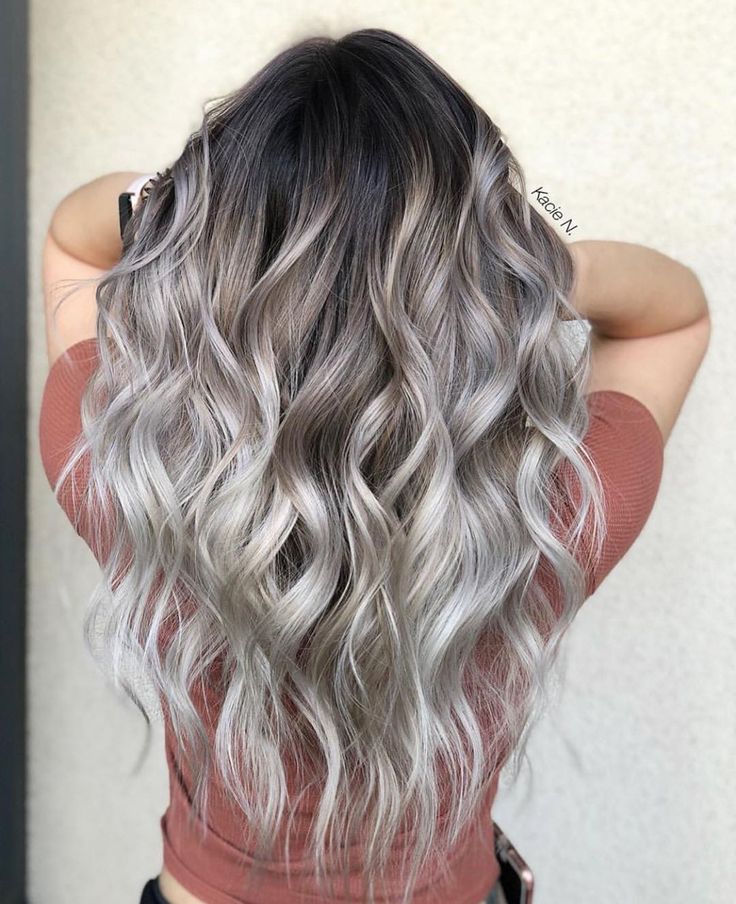 44 The Best Hair Colour Ideas For A Change-Up This Year, Gorgeous Balayage Hair Color Ideas - Blonde ombre hair, Balayage Highlights,Beachy balayage hair color ##balayage #blondebalayage #hairpainting #hairpainters #bronde #brondebalayage #highlights #ombrehair Hair Color 2023 Trends Balayage, Brown Color Melt To Blonde, Ash Colored Hair Grey, Platinum Blonde And Silver Hair, Hair Color For Straight Long Hair, Black And Titanium Hair, Rooted Ash Blonde Balayage, Light Brown Hair With Silver Balayage, Blonde With Black Shadow Root