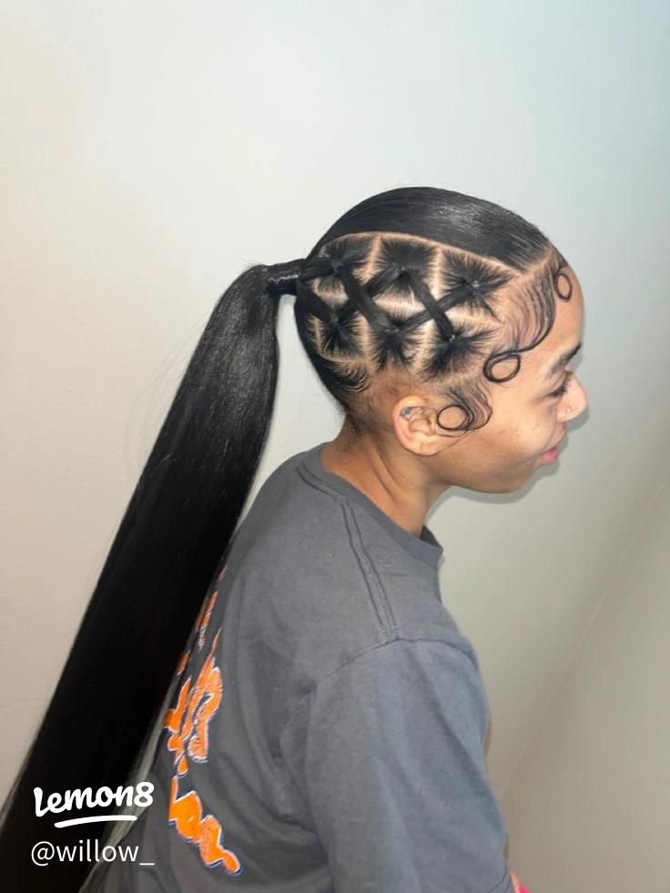 hottie hairstyles ❄️🔥❄️ | Gallery posted by willow | Lemon8 Cute Rubber Band Hairstyles, Band Hairstyles, Long Ponytail Hairstyles, Rubber Band Hairstyles, Sleek Ponytail Hairstyles, Elegant Updos, Cute Ponytails, Black Ponytail Hairstyles, Quick Natural Hair Styles