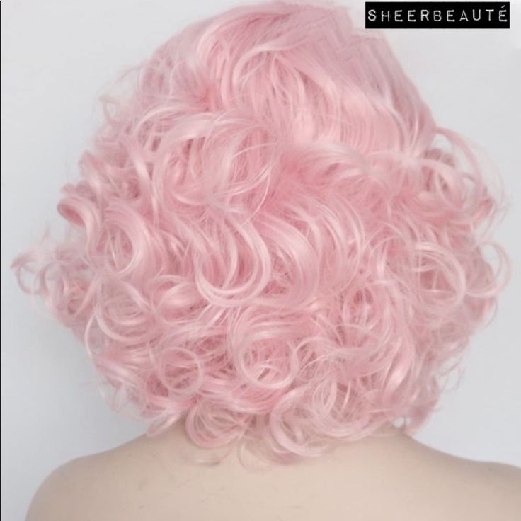 Ombre Lace Front Wig Pink Short Bob Synthetic Wig Wavy 2 Tone Dark Roots To Baby Pink Ombre Wig Heat Resistant 2.5 Inches Deep Parting & Front Lace In The Hairline Wig Color: 2 Tone Light Pink Ombre Synthetic Wig With Dark Roots Could Be Heated Within 320f Soft Hair, Natural Hairline And Parting, 150% High Density Bob Pink Hair, Curly Pink Hair, Pink Lace Front Wig, Pink Short Hair, Baby Pink Hair, Light Pink Hair, Short Wavy Bob, Ombre Wig, Black Hair Extensions