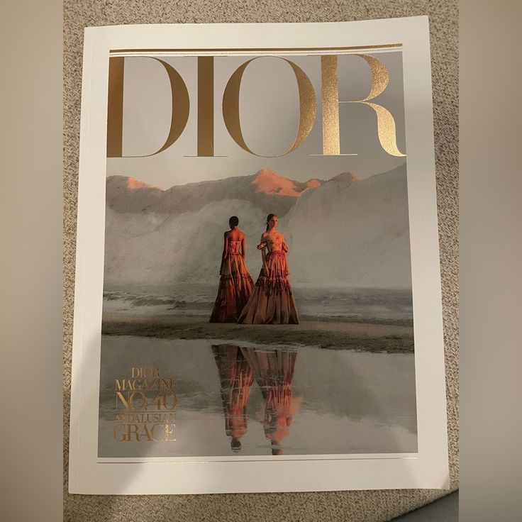 Dior Magazine 40th Edition Not Used But Edges Are Bent From Shipping Dior Coffee, Dior Gift Set, Dior Magazine, Magazine Aesthetic, Christian Dior Addict, Dior Jadore, Dior Boots, Christian Dior Perfume, Miss Dior Blooming Bouquet