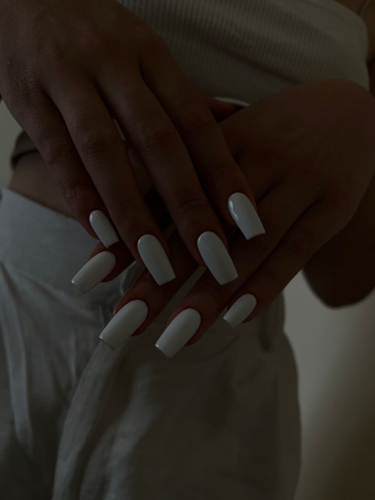 White nails Future Nails, Nail Idea, Dark Nails, Super White, Nails Nails, White Nails, Makeup Nails, Nail Inspo, Nails