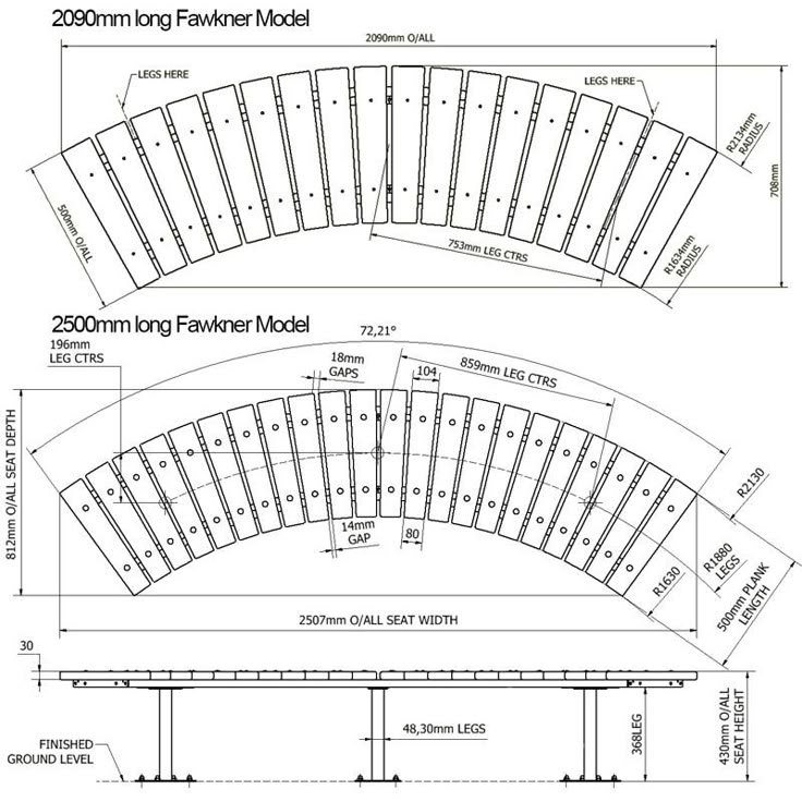 the floor plan for an auditorium with seating areas, and two rows of seats on each side