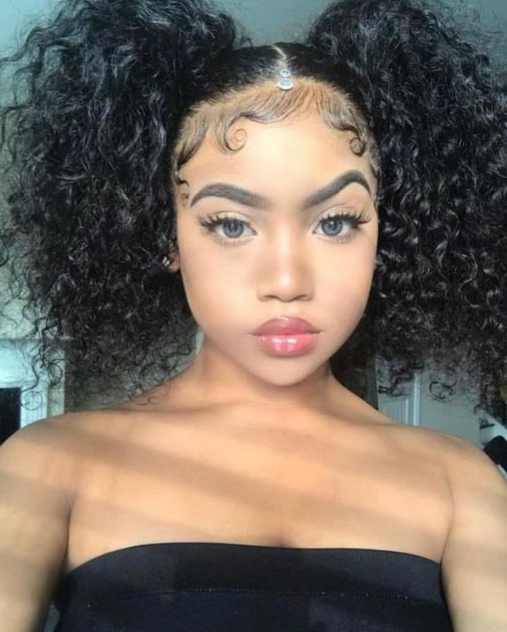 Slick Ponytail, Edges Hair, Cute Curly Hairstyles, Hair Techniques, Hairdos For Curly Hair, Natural Curls Hairstyles, Slicked Back Hair, Natural Hair Styles Easy, Slick Hairstyles