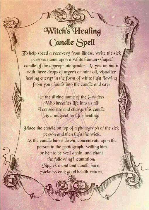 feel better... Healing Candle, Healing Candles, Spells For Beginners, Healing Spells, Under Your Spell, Magick Spells, Candle Magick, Wiccan Spell Book, Witchcraft Spell Books