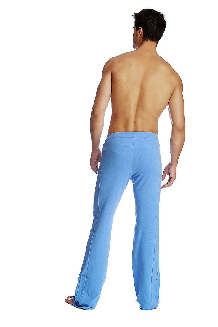 For over 10 years, our sweatpants bring you the greatest comfort with the best overall design & fit!! 100% Made in Los Angeles, California! This light-weight Modal fabric (Birch-tree fiber) mens yoga sweatpant is perfect for all climates & will be your favorite track pant, ever! Many report "never taking them off." Absolutely ideal for Yoga, lounging & working from home! Legs are tapered for a sleek & sporty look... and NOW.... with full "inside" piping along inside of the pant leg, through the Sporty Full-length Sweatpants For Relaxation, Full Length Athleisure Sweatpants For Relaxation, Full-length Athleisure Sweatpants For Relaxation, Athleisure Full-length Sweatpants For Relaxation, Sporty Blue Yoga Pants For Loungewear, Blue Moisture-wicking Sweatpants For Loungewear, Blue Relaxed Fit Sweatpants For Athleisure, Comfortable Blue Pants For Relaxation, Blue Full Length Sportswear Sweatpants