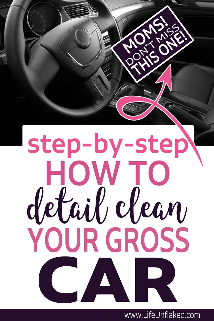 a car dashboard with the words how to clean your gross car