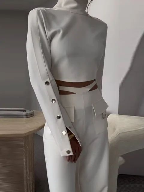 Women’s White Hollow Out Suit 2024Measurement In CMsizeXSSMLXLbust[cm]889296100104waist[cm]6872768084hip[cm]98102106110114Note: 1 inch=2.54 cm Size mearsured by ourselves ,so sometimes it has 1-3cm mistakes. Please check the size carefully before you buy ;if you are not sure about size,please contact us first .Thanks! Style Wide Leg Pants, Blue Plaid Dress, Short Pant, Stylish Suit, Skirt Suit Set, Sequin Party Dress, Pantalon Large, Plus Size Womens Clothing, Solid Clothes