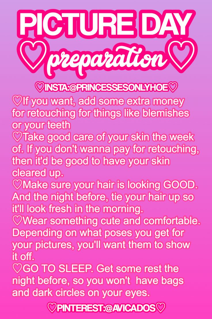 Picture Day Advice, How To Prepare For Picture Day, Picture Day Tips Highschool, School Picture Day Tips, High School Preparation, Picture Day Tips, Middle School Survival, Middle School Hacks, School Preparation