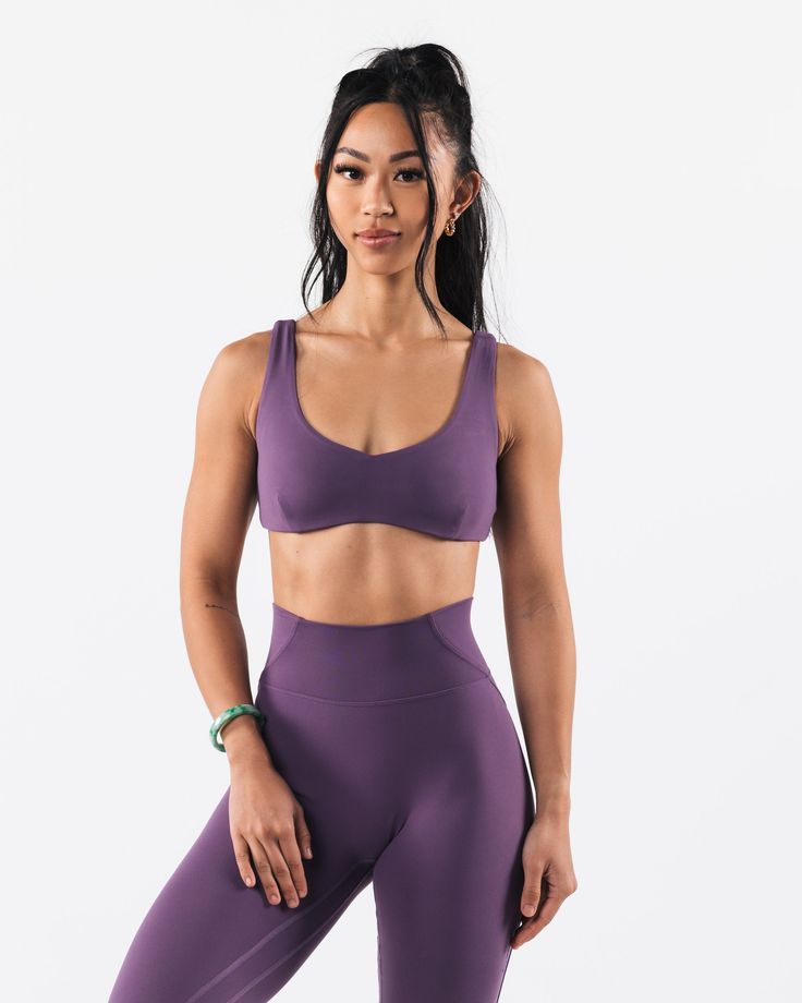 Aura Sculpt Bra - White – Alphalete Athletics Supportive Fitted Activewear For Relaxation, Soft Touch Medium Support Sports Bra For Yoga, Relaxation Activewear With Built-in Bra And Medium Support, Fitted Soft Touch Sports Bra For Workout, Soft Touch Athleisure Sports Bra For Workout, Stretch Sports Bra With Soft Touch For Relaxation, Athleisure Sports Bra With Soft Touch For Gym, Seamless Athleisure Activewear For Relaxation, Athleisure Sports Bra For Workout With Soft Touch