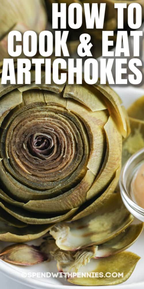 artichokes with the title how to cook and eat artichokes