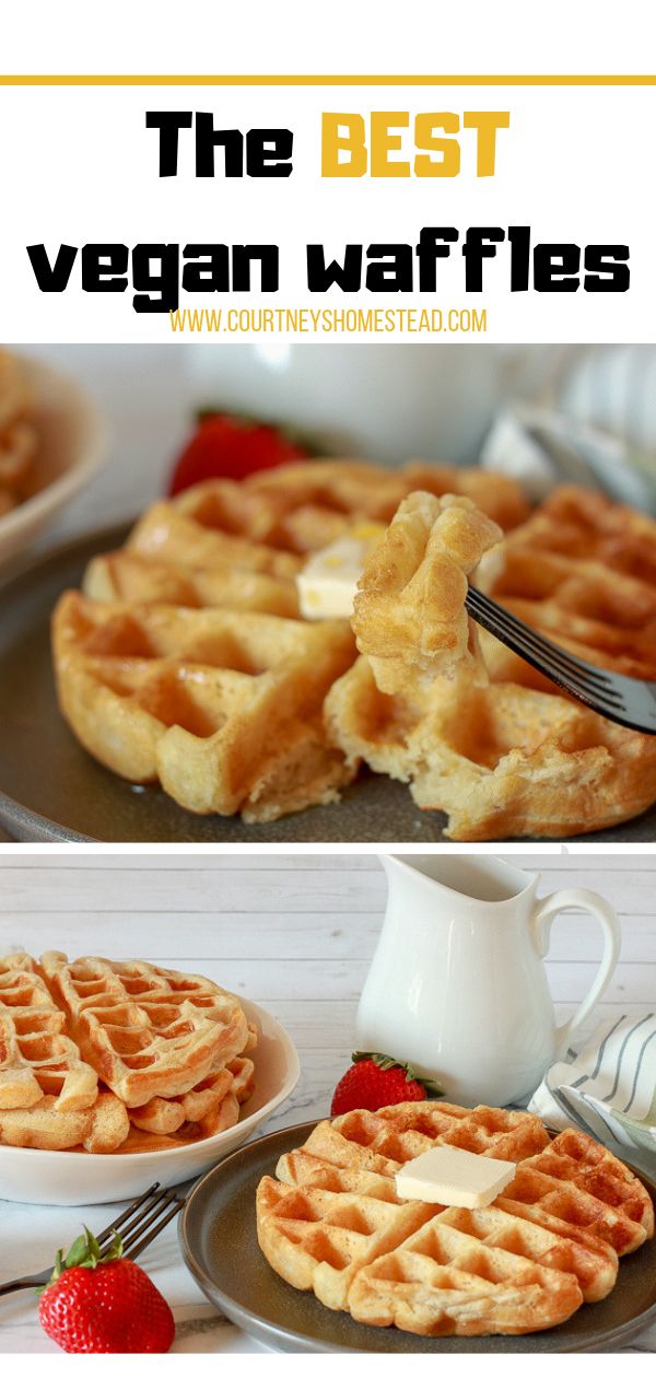 the best vegan waffles recipe is here