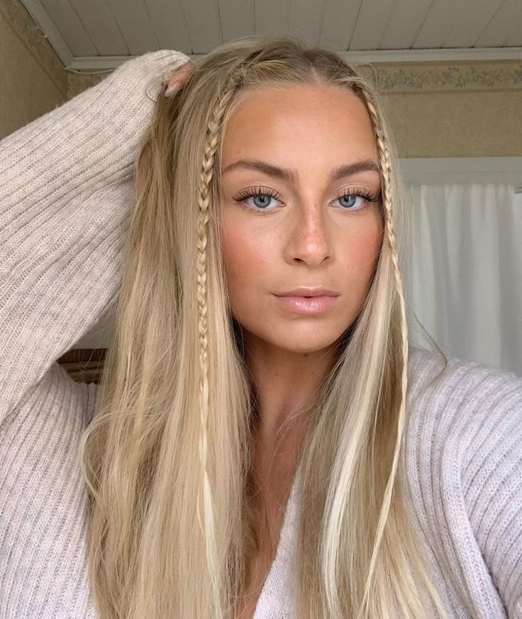 Mini Braids, Fall Hair Trends, Blonde Hair Looks, Peinados Fáciles Para Cabello Corto, Good Hair Day, Aesthetic Hair, Hair Dos, Gorgeous Hair, Hair Day