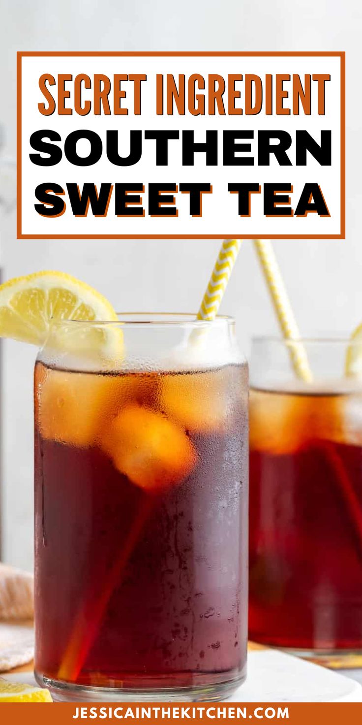 the secret ingredient for southern sweet tea