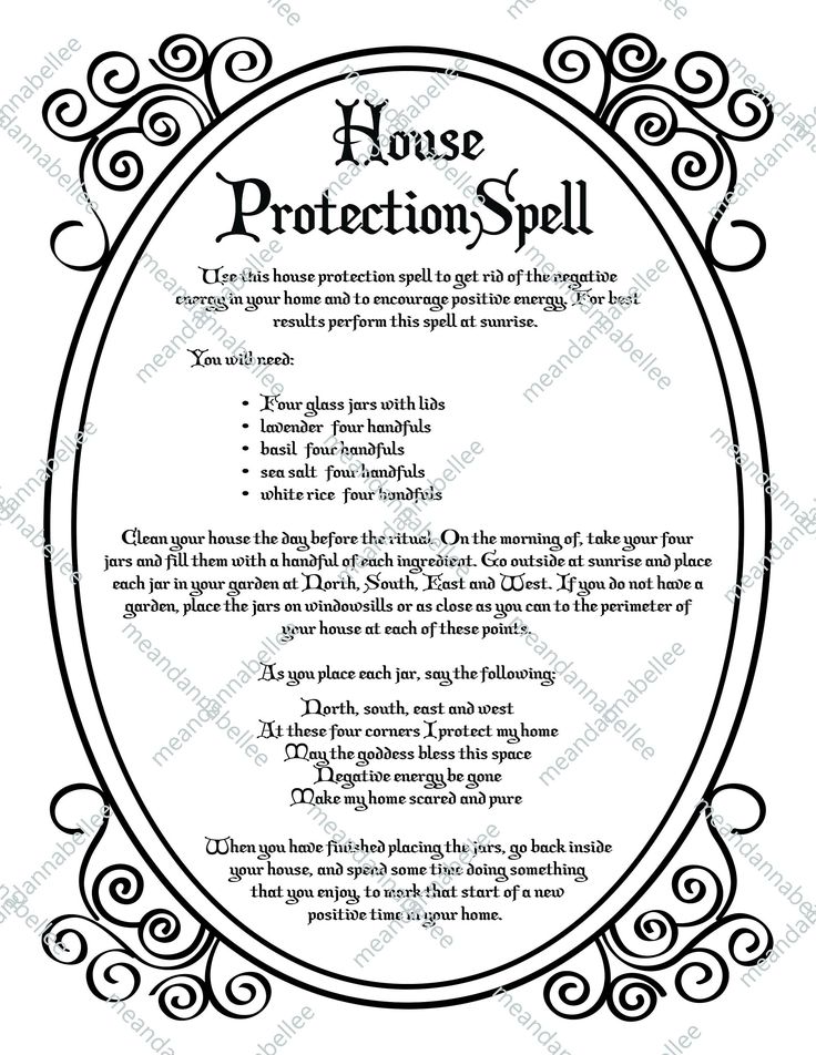 House Protection Spell, House Protection, Witches House, Witchcraft Spells For Beginners, Annabel Lee, Spells For Beginners, Wiccan Magic, Protection Spell, Witch Spirituality