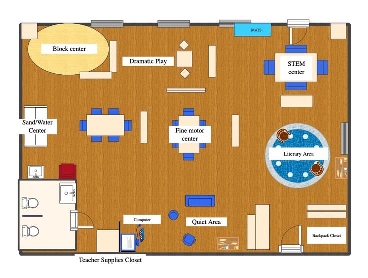 a floor plan for a living room with furniture