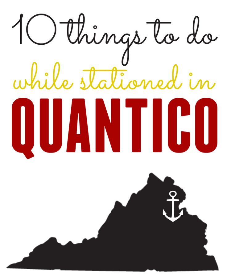 the words 10 things to do while sitting in quantico on top of a mountain