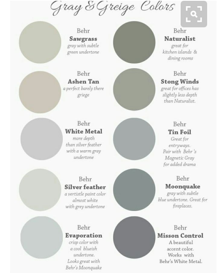 the color scheme for grays and whites is shown in this page, which includes different shades