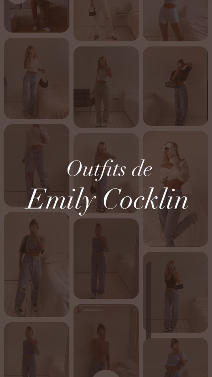 the cover of an article with photos of people in different outfits and text that reads outfits de embly cookin