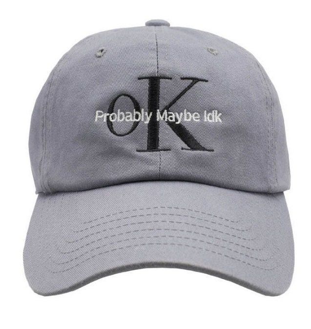 Low profile dad hat style Custom embroidery on the front Adjustable back strap One size fits most Casual Gray Adjustable Snapback Hat, Hip Hop Dad Hat, One Size Fits Most, Casual Hat With Letter Patch And Curved Brim, Trendy Gray Baseball Cap, Hip Hop Dad Hat With Letter Print, Trendy Adjustable Dad Hat With Letter Print, Gray Dad Hat With Embroidered Logo, Casual Dad Hat For Baseball Season With Curved Bill, Casual Dad Hat For Baseball Season With Curved Visor