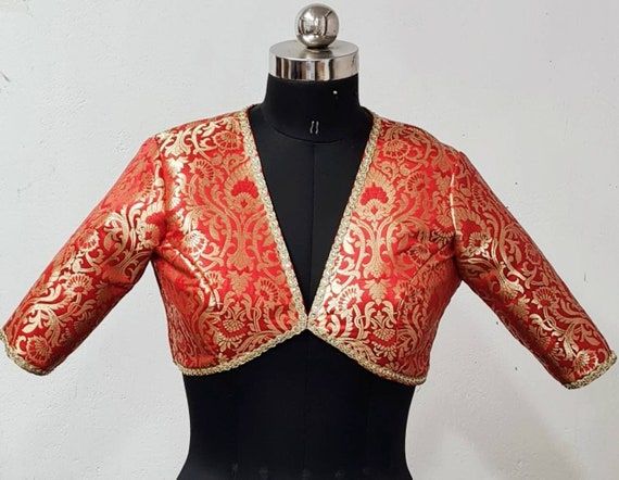 Check out this item in my Etsy shop https://www.etsy.com/uk/listing/1173573905/red-banarasi-brocade-custom-stitched Banaras Blouse Designs, Red Brocade Blouse Designs, Elegant Red Brocade Blouse Piece, Luxury Red Banarasi Silk Blouse, Traditional Red Brocade Blouse Piece, Festive Cutdana Brocade Blouse, Red Brocade Blouse, Red Unstitched Brocade Blouse Piece, Banarasi Blouse