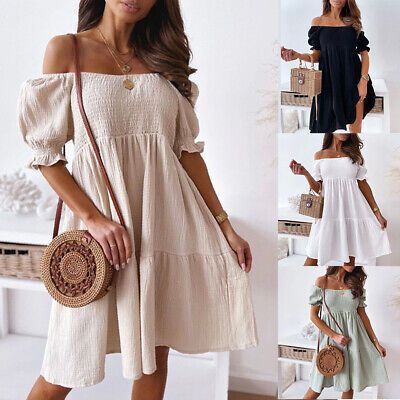 Great shopping ideas for Plus Size Women Sexy Summer Ruffle Dress Ladies Off Shoulder Frill Mini Sundress, Womens Dresses Casual Off-shoulder Solid Mini Dress, Solid Tiered Mini Dress, Solid Summer Mini Dress With Ruffle Hem, Solid Color Summer Mini Dress With Ruffle Hem, Tiered Solid Mini Dress For Summer, Solid Tiered Mini Dress For Summer, Solid Color Tiered Mini Dress For Summer, Solid Ruffled Mini Sundress, Solid Mini Sundress With Ruffles