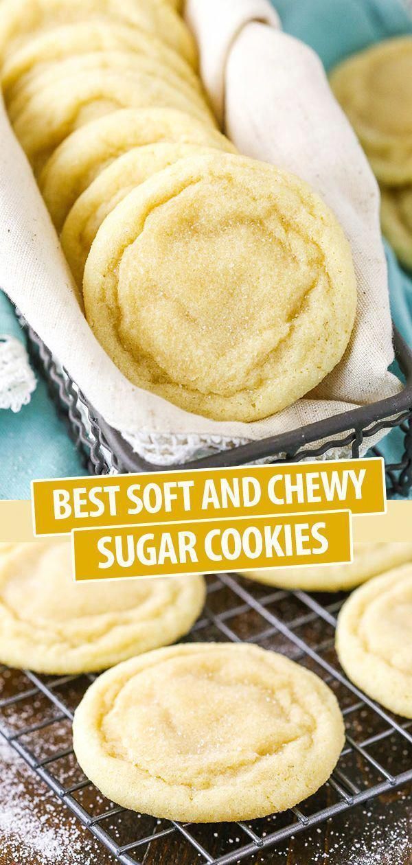 the best soft and chewy sugar cookies