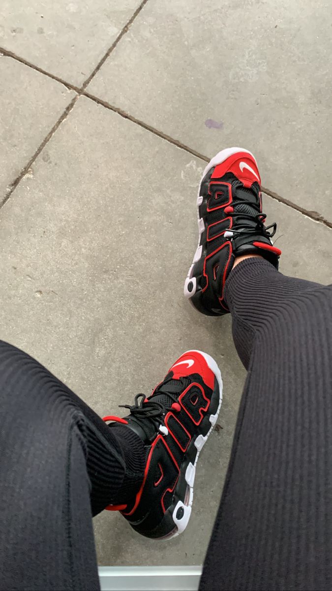 #nike #nikeuptempo #uptempo Nike Air Tempo Shoes, Air Tempo Nike, Nike Uptempo Sneakers Outfit, Up Tempo Nike, Nike Uptempo Outfit, Uptempo Outfit, Nike Uptempo Sneakers, Tenis Jordan Retro, Tennis Nike