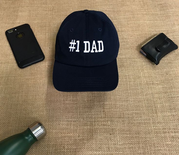 # 1 DAD Baseball Hat - Fathers Day Cool Dad Hats, Custom Baseball Hats, First Time Dad Gifts, First Time Dad, Baseball Gifts, Embroidered Baseball Caps, Cool Hats, Custom Hats, Gifts For Father