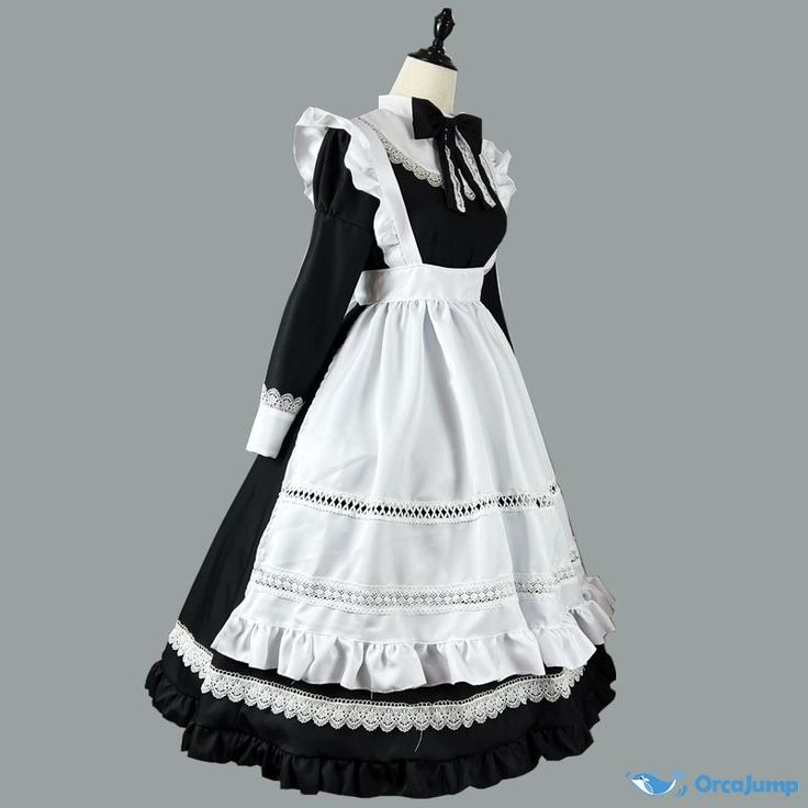 OrcaJump - British aristocratic long-sleeved maid's uniform British butler uniform cute dresses - Final Sale Product Description Applicable gender Neutral / Both men and women Fabric name Chemical fiber blends Main fabric composition Polyester (Polyester) Theme elements Japanese Anime Details Pictures Similar Products h2 { text-align: center; } /* 换行 */ li{ white-space: normal; word-break: break-all; word-wrap: break-word; } .red-box { width: 100%; display: flex; flex-direction: row; flex-wrap: Butler Uniform, Maid Dress Uniform, Hollywood Costume, Kei Fashion, Maid Uniform, Maid Cosplay, Maid Outfit, Maid Dress, Japanese Outfits