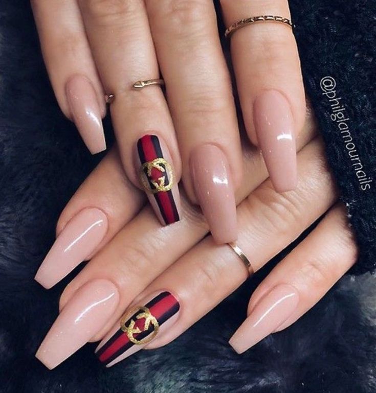 Occasion Nails, Nail Diamond, Gucci Nails, Chic Nail Art, Pedicure Manicure, Her Nails, Design Nails, Designs Nail, Nail Nail