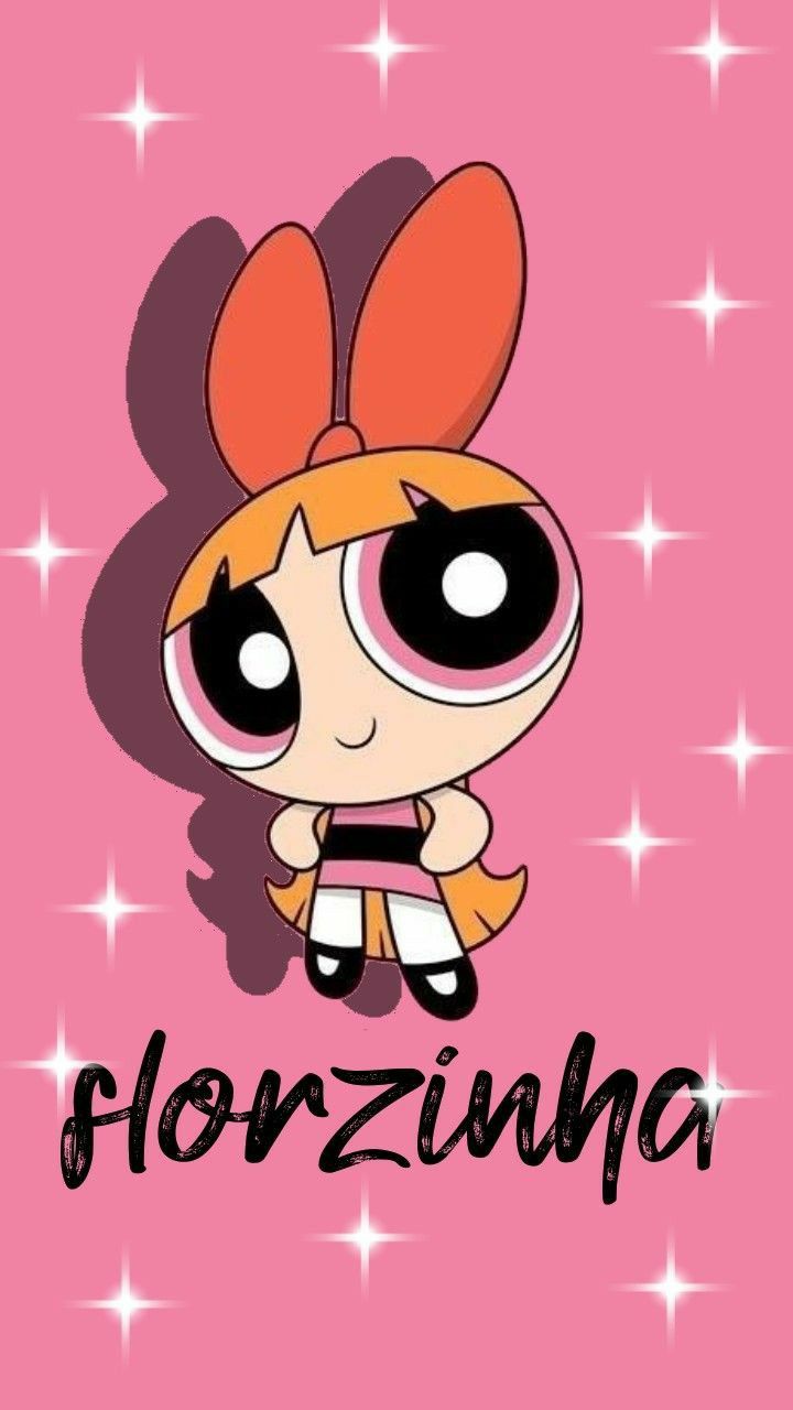 the powerpuff girl character with her name on it