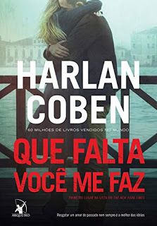 the cover of an italian novel, que fala voce me faz by harlan coben