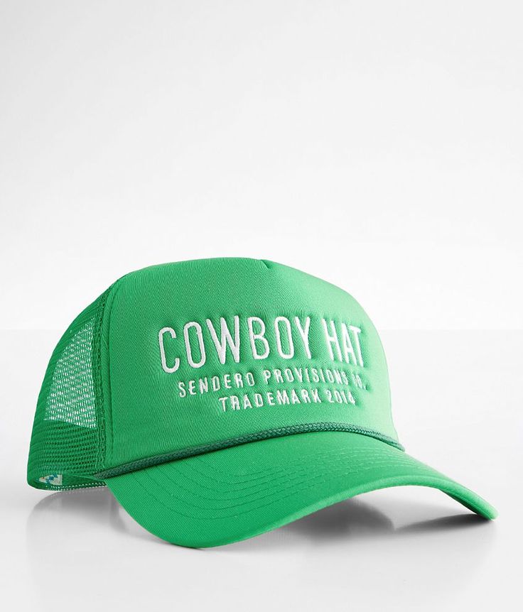 Sendero Provisions Co. Cowboy Hat - Green , Women's Green Embroidered snapback hat One size fits most. Apparel & Accessories > Clothing Accessories > Hats Yeehaw Outfits, Cowboy Hats Women, Women's Hats, Hat For Women, Accessories Clothing, Cowboy Hat, Snapback Hat, Snapback Hats, Come Back