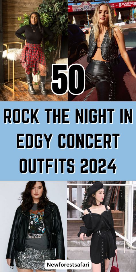 Dropkick Murphys Concert Outfit, Rocky Outfits Women, The Used Concert Outfit, Alternative Music Concert Outfit, Rock And Roll Fashion Women, Rockstar Outfit For Women Party, Spanish Rock Concert Outfit Ideas, Fall Rock Concert Outfit, Women’s Concert Outfit