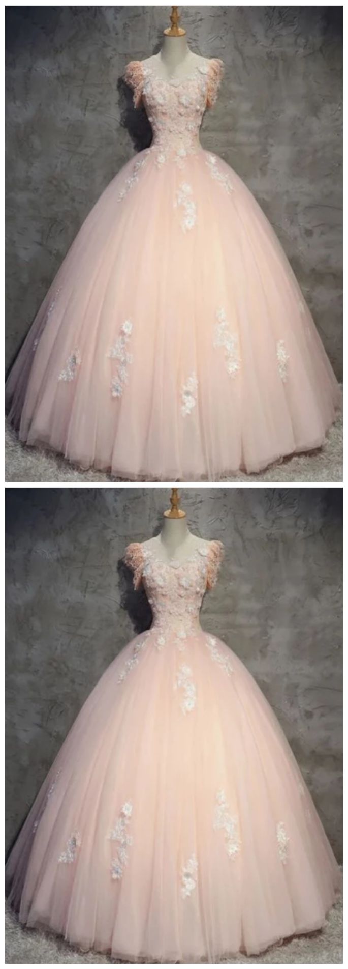 Sweet Pink Fitted Princess Dress, Sweet Pink Sleeveless Princess Dress, Pink Sweetheart Neckline Dress For Sweet 16, Pink Gown With Sweetheart Neckline For Sweet 16, Pink Floor-length Princess Quinceanera Dress, Prom Dress Pink, Lace Long Prom Dress, Popular Prom Dresses, Gown Pink