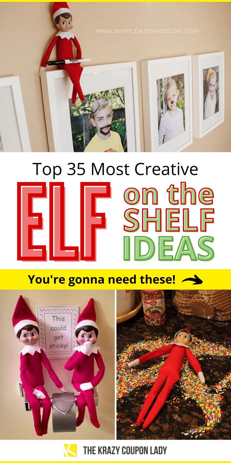 the elf on the shelf has been featured in this post