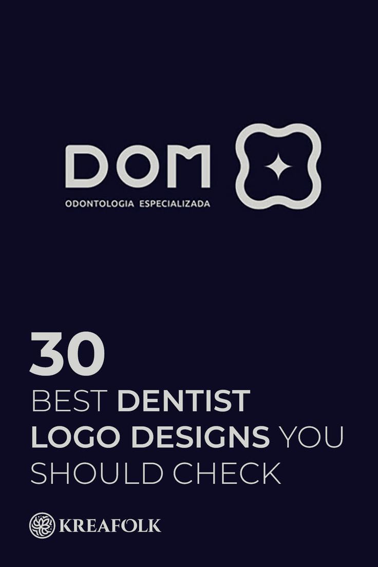 the logo for don't dentist is shown in black and white, with an image of