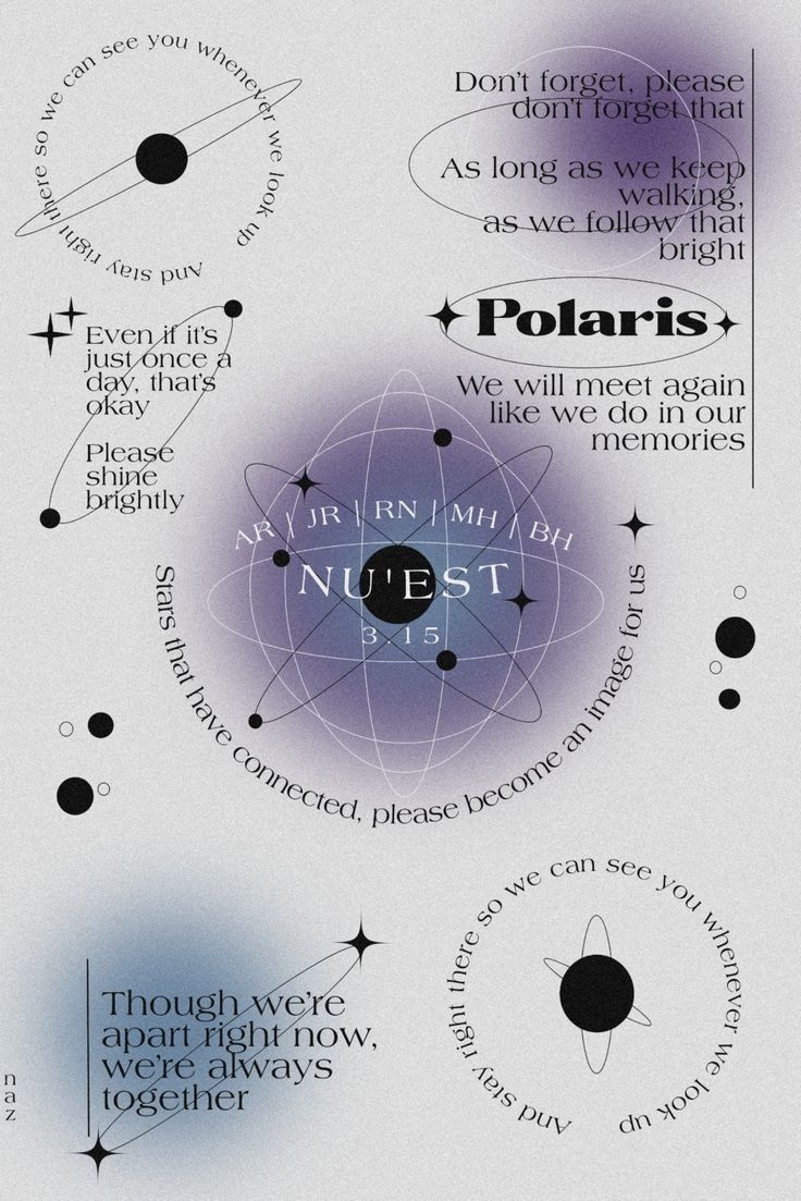 the planets and their names are shown in this graphic style, with different types of text on