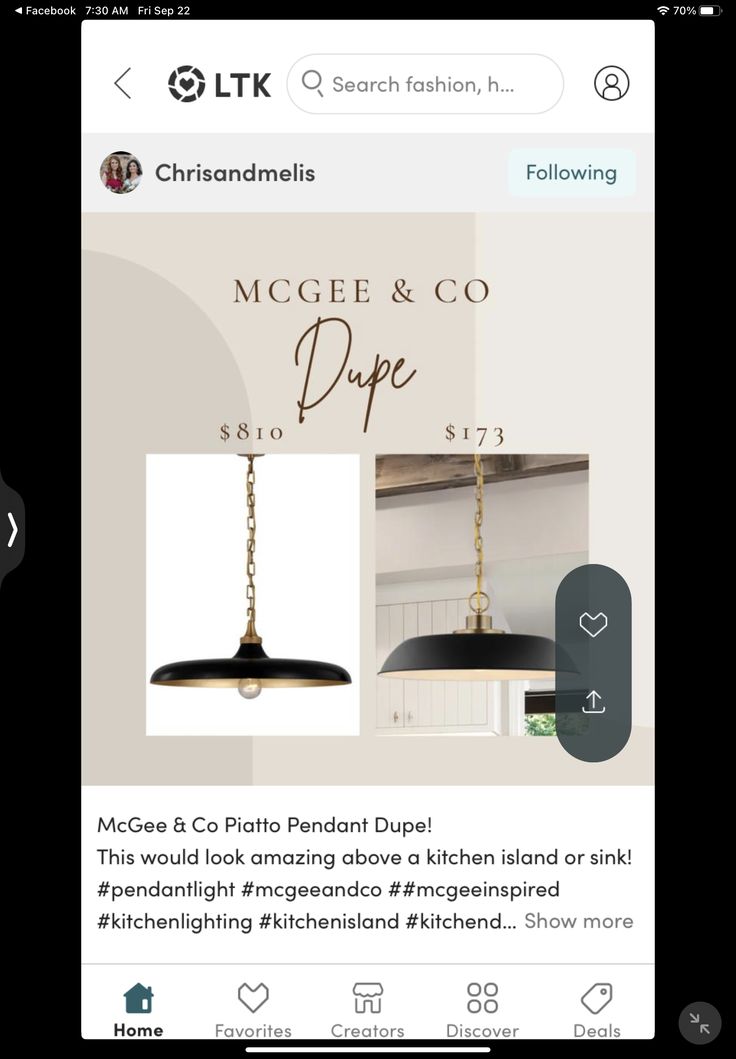 Mc Gee And Co, Mcgee & Co, Kitchen Lighting, Kitchen Island, Pendant Light, Lighting, Pendant