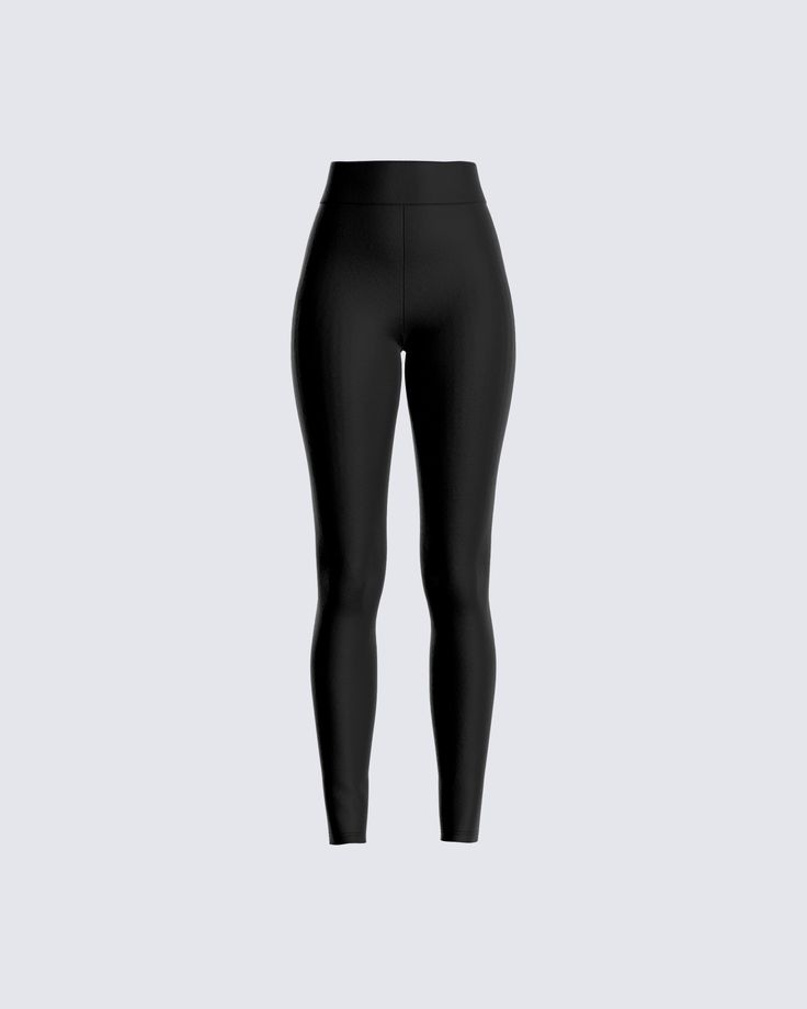 Babe, every wardrobe needs a pair of high-waisted black leggings 🙂‍↕️ Our ALLISON features a compression thick waistband, ensuring these leggings stay put. Run errands and go to the gym without worrying about the band rolling down. You'll be comfy and confident all day long 🖤🏋️‍♀️ Cheap Trendy Black Leggings, Cheap Elegant Black Leggings, Cute Flare Black Leggings, Cheap Sleek Black Leggings, High-waisted Fitted Leggings, Shein Black Leggings, Black Low Waisted Leggings, Png Leggings, High Waist Leggings Outfit