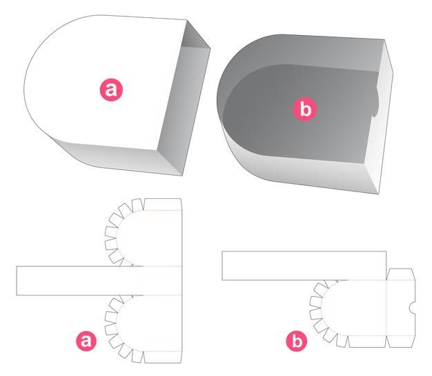 cut out paper shapes with the letter d on top and bottom, including an arrow