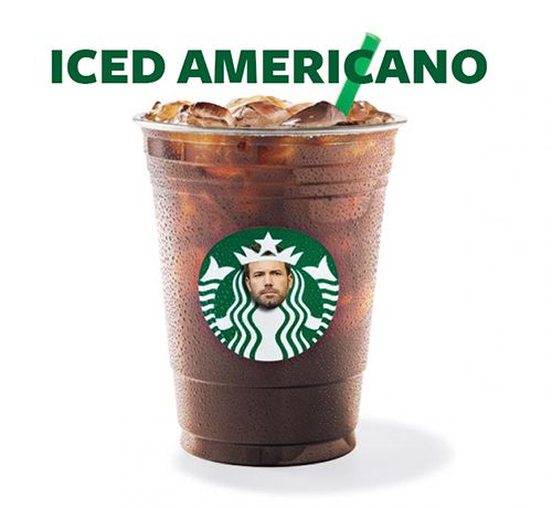 a starbucks drink with ice and caramel in it