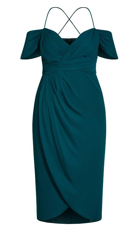 Entwine Maxi Dress - emerald Formal Occasion Dress, Rose Skirt, Party Dress Sale, Plus Size Cocktail Dresses, Tulip Skirt, Plain Dress, Draped Skirt, Pleated Bodice, Maxi Dress Wedding