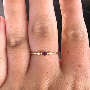 Tiny blue sapphire solitaire ring 14k yellow gold rose gold | Etsy Stackable Yellow Gold Sapphire Birthstone Ring, Dainty Birthstone Promise Ring With Rose Cut Diamonds, Dainty Sapphire Ring With Rose Cut Diamonds For Anniversary, Dainty Sapphire Jewelry With Rose Cut Diamonds, 14k Gold Stackable Round Cut Sapphire Ring, Dainty Stackable Rings With Rose Cut Diamonds, Dainty Sapphire Ring With Rose Cut Diamonds For Promise, Dainty 14k Gold Sapphire Ring, Dainty Yellow Gold Sapphire Stackable Rings